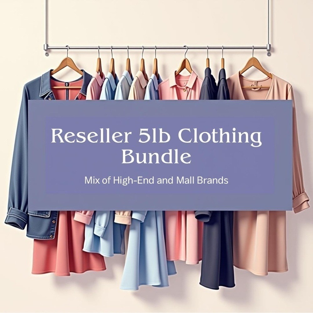 5lb  Reseller Mystery Box! Size XS to 4x. Brands: Free People, A&F, AE, Gap ect